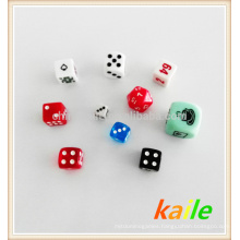 Colored Plastic dice